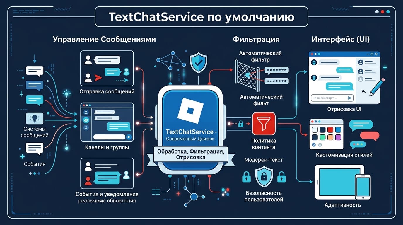 Как сделать чат в Roblox: добавляем TextChatService в свою игру — фото 1