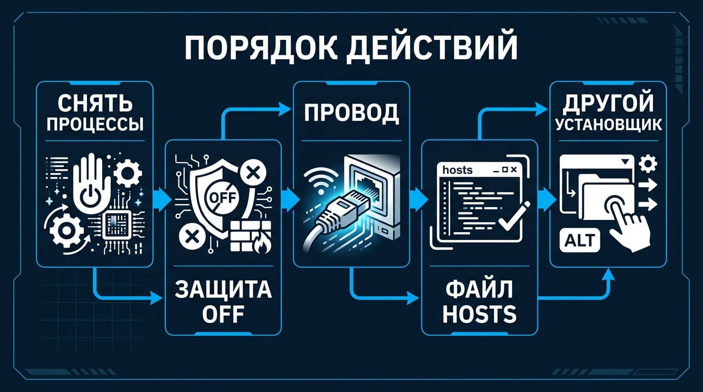 Обновление Battle.net Update Agent зависает на 45%: что происходит и как сдвинуть — фото 6