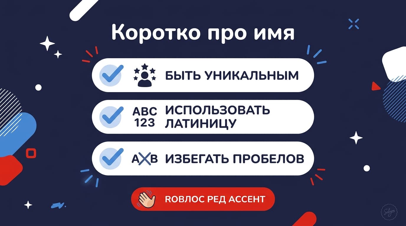 Как назвать аккаунт в Roblox: логин, ник и идеи — фото 4