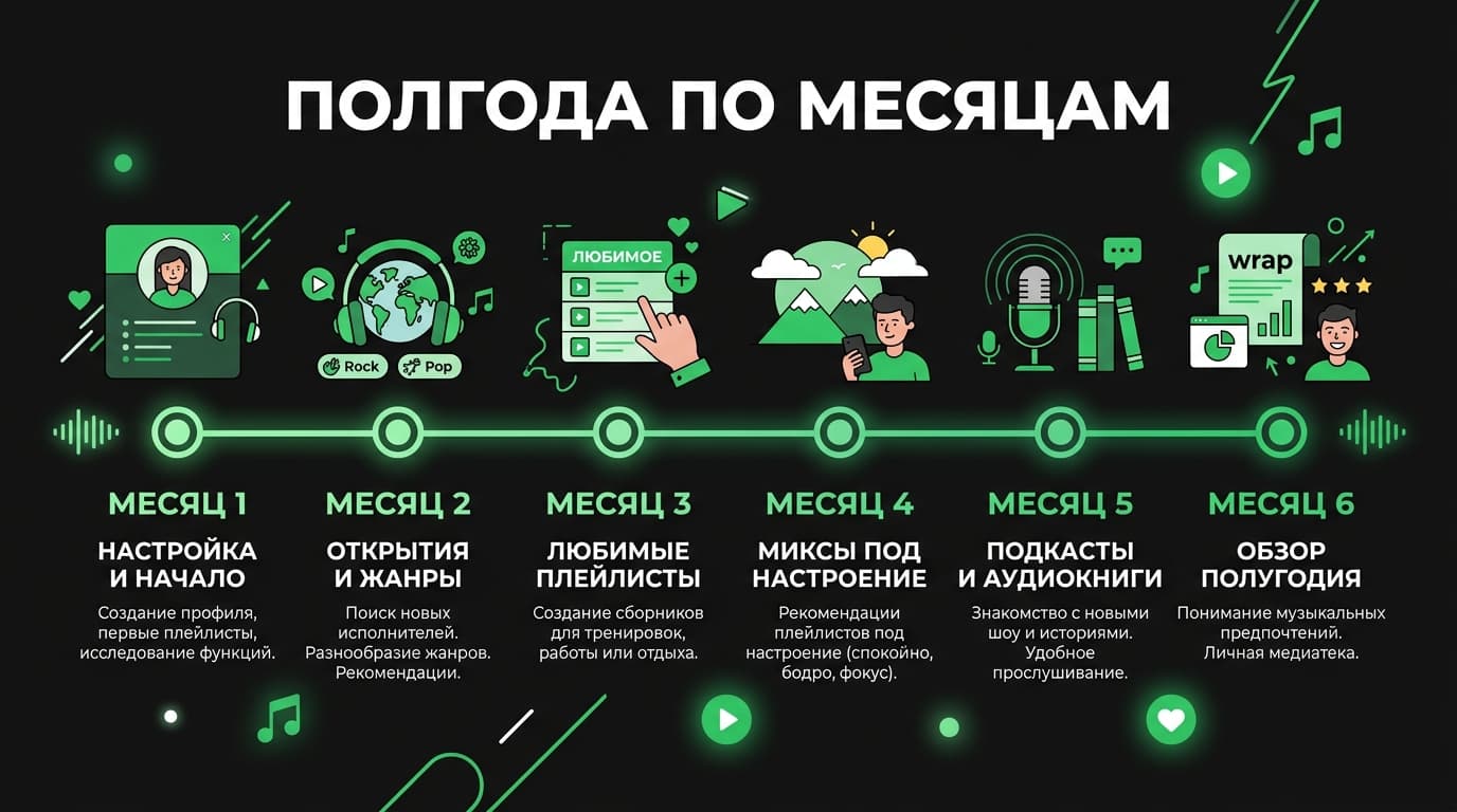 Слушаю Spotify из-за рубежа полгода: честный отзыв без рекламы