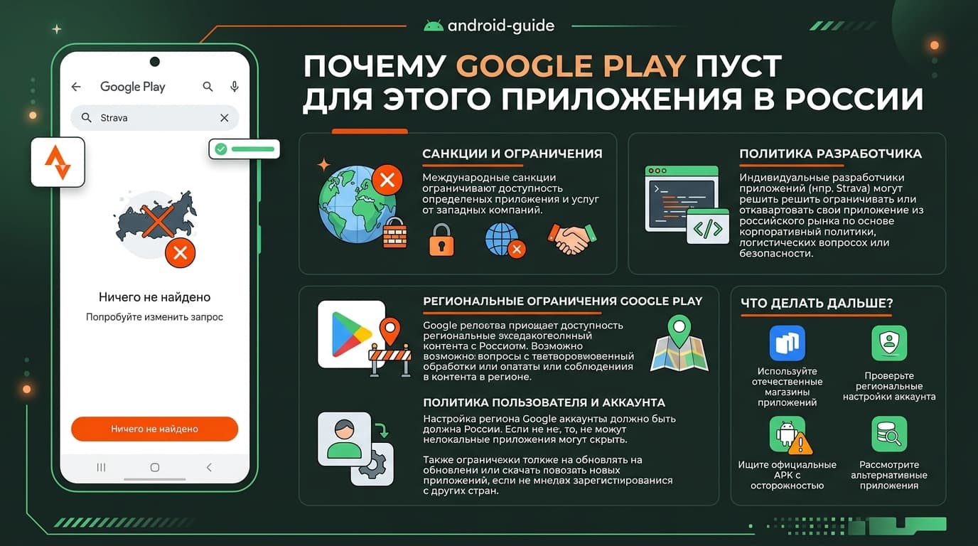 Как скачать Strava из России на Андроид: разбираем варианты — фото 1