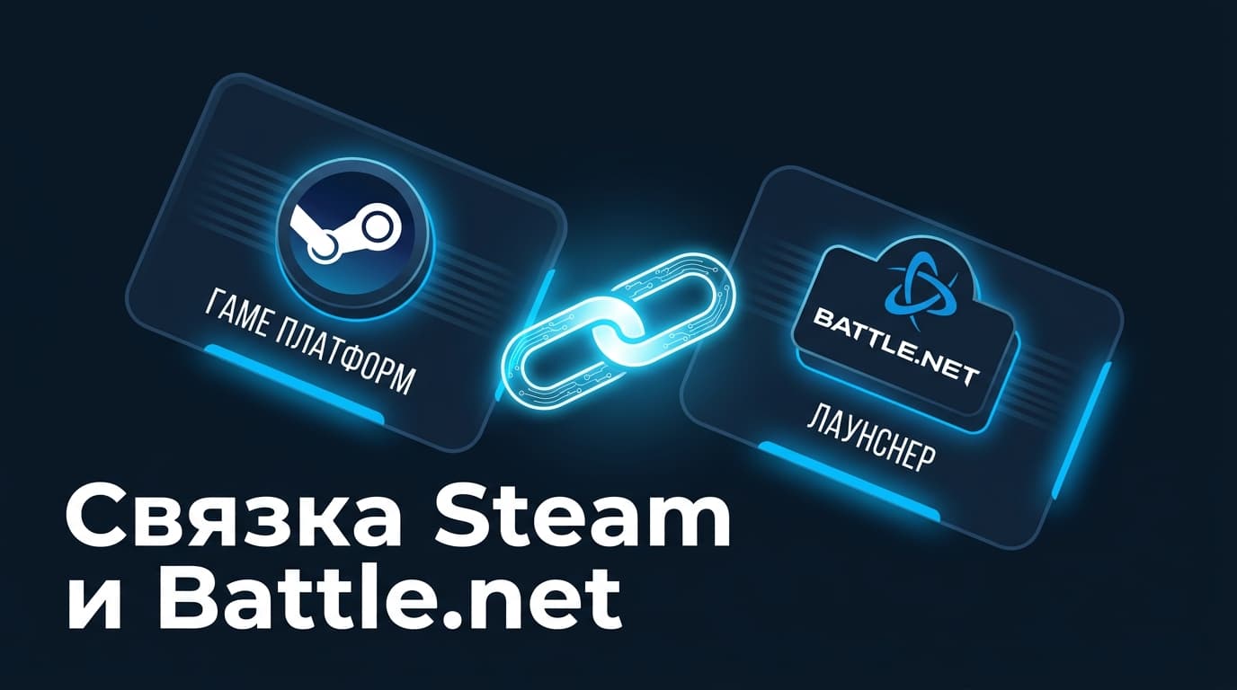 Как привязать Battle.net к Steam: связка аккаунтов и лаунчер в библиотеке