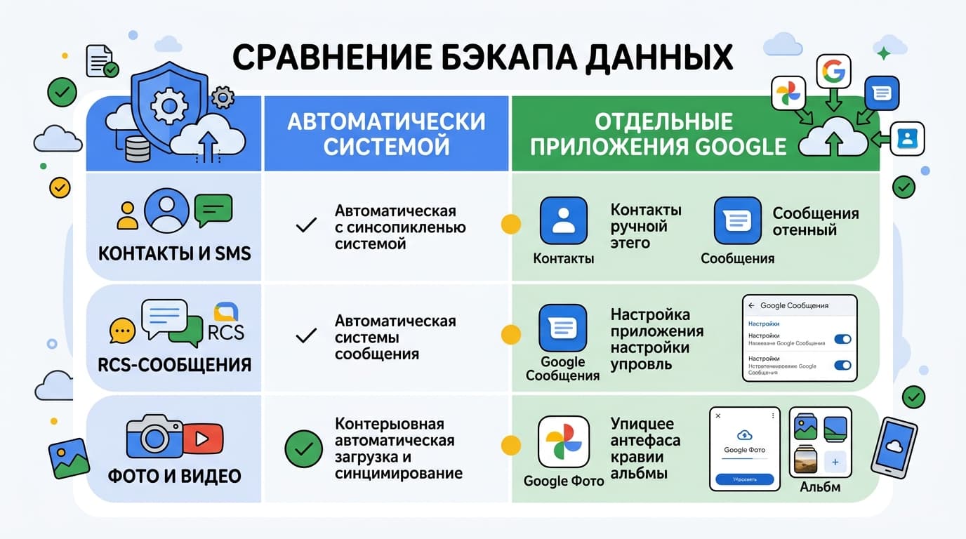 Что такое резервное копирование от Google One: что попадает в копию, сколько она живёт и как её вернуть — фото 2