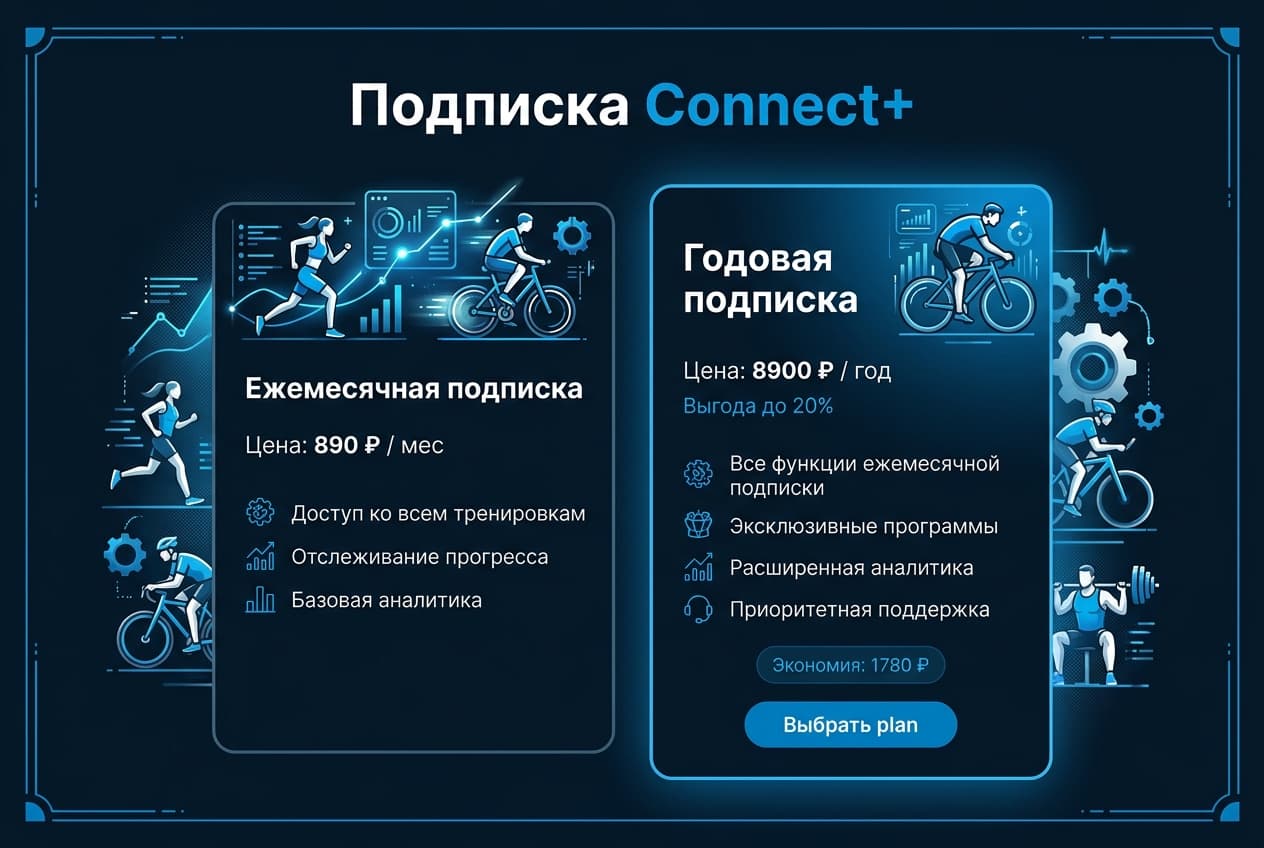 Как оформить подписку Garmin Connect+ из России в 2026 году: без зарубежной карты — фото 2