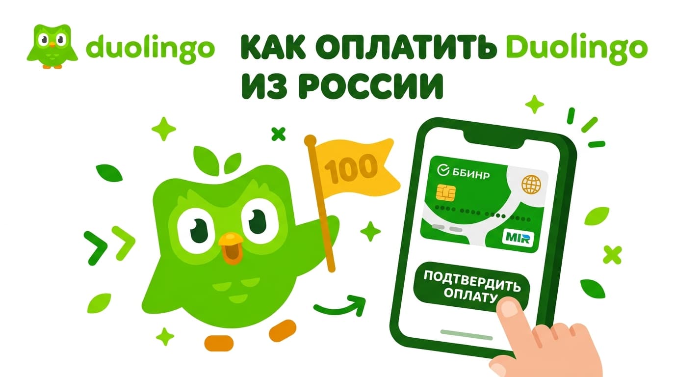 Duolingo Super из России в 2026: как оплатить и не потерять стрик