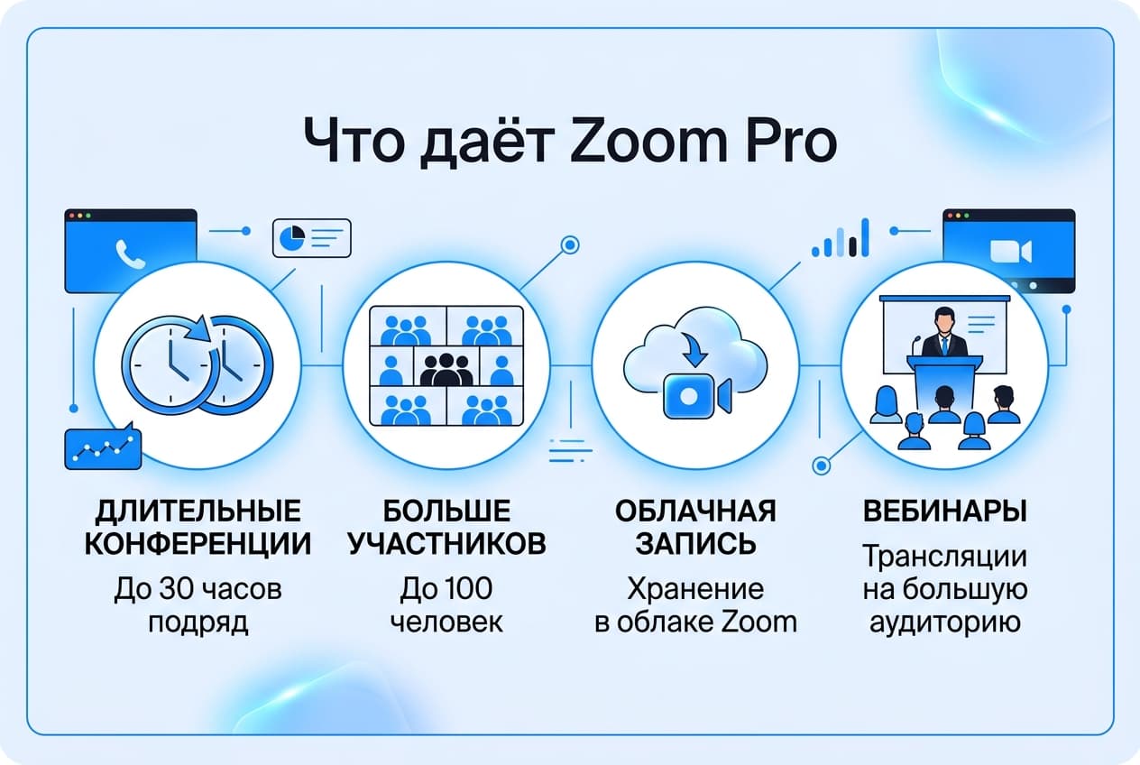 Как оплатить Zoom из России в 2026 году: без зарубежной карты — фото 1