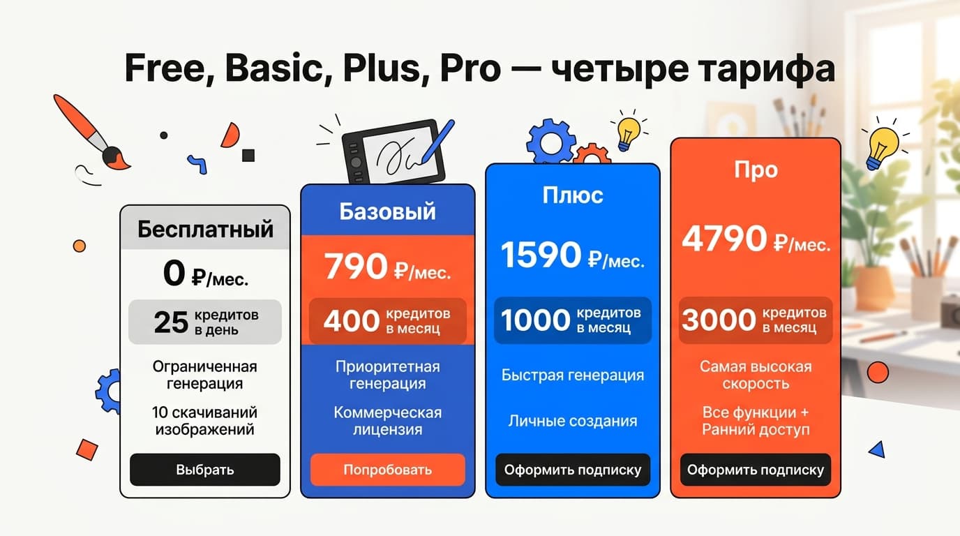 Кириллица в Ideogram: как получить русский текст на картинке без ошибок в буквах — фото 4