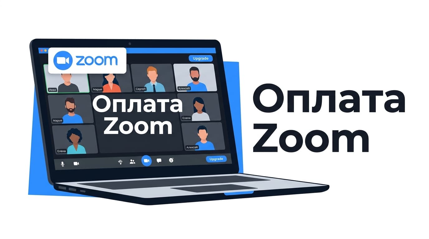 Как оплатить подписку Zoom из России в 2026 году