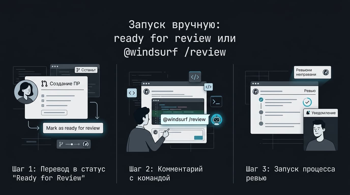 Как сделать код-ревью PR в Windsurf: Devin Review, команда @windsurf и что изменилось после переименования — фото 4