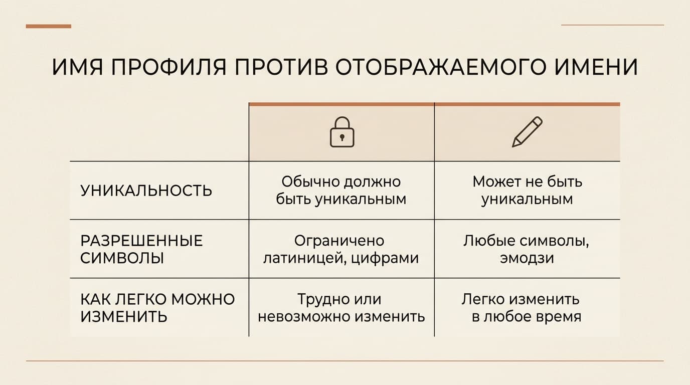 Имя профиля в VSCO при регистрации: чем оно отличается от отображаемого имени — фото 1