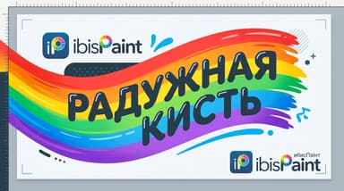 Как сделать радужную кисть в ibisPaint: почему кнопки нет и как получить радугу правильно