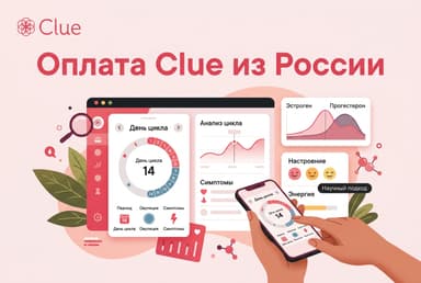 Как оформить подписку Clue из России в 2026 году: без зарубежной карты