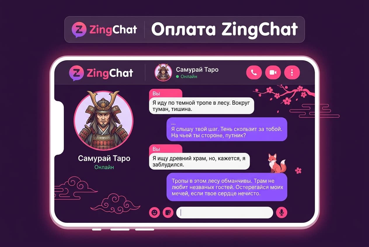 Как оплатить подписку ZingChat из России в 2026 году