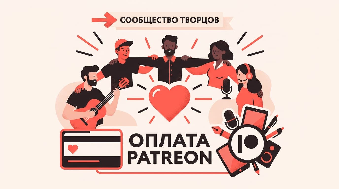 Как оплатить подписку на Patreon в России в 2026 году