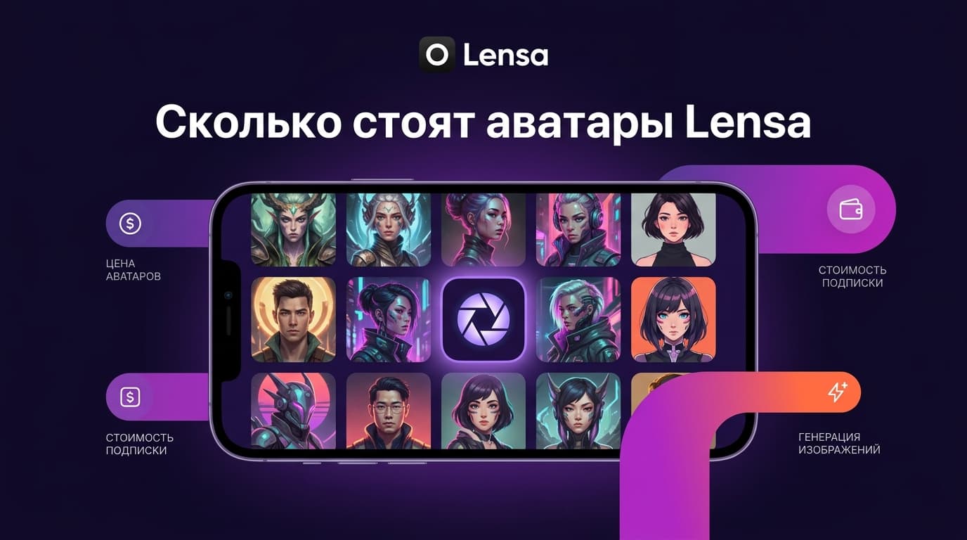 Сколько стоят пакеты аватаров и подписка Lensa в 2026 году