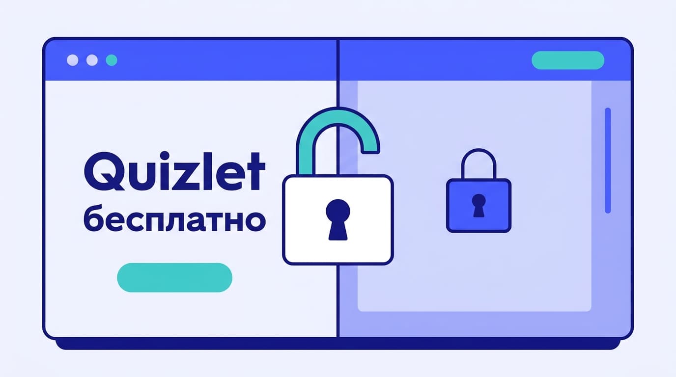 Как бесплатно пользоваться Quizlet: что открыто без подписки и как включить больше