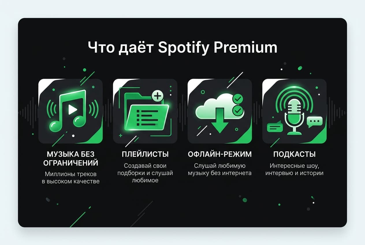 Как оформить подписку Spotify из России в 2026 году: без зарубежной карты — фото 1