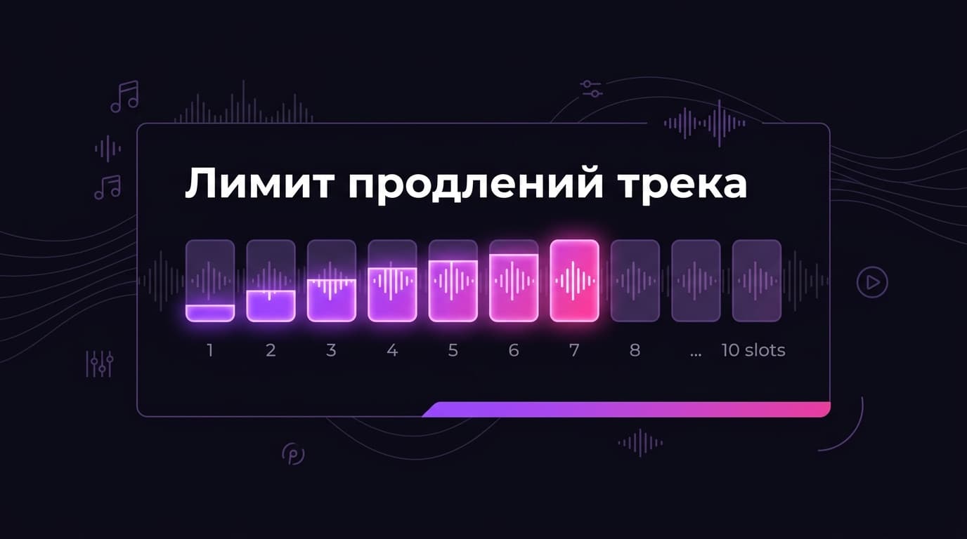 Udio как генерировать больше 30 секунд: обход лимита через Extend — фото 3