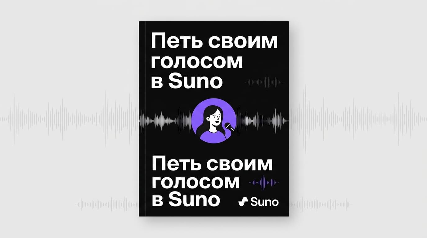 Свой голос в Suno: как подключить функцию Voices и петь самому