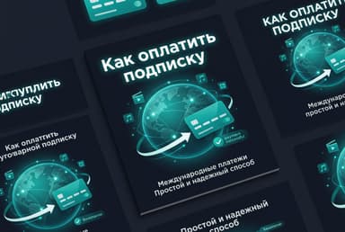 Как оплатить подписку из России в 2026 году: простой способ