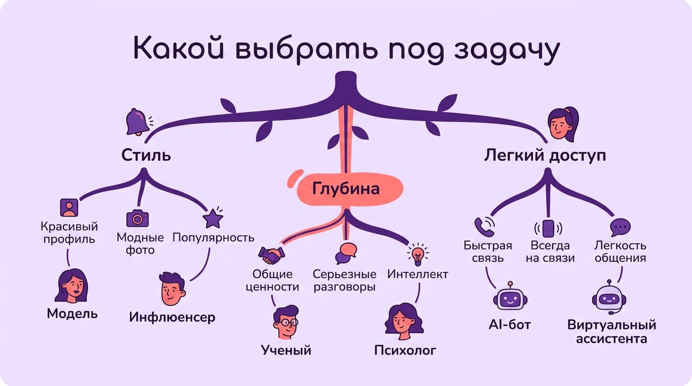 Когда выбрать Talkie, а когда Character AI: честное сравнение двух ИИ-компаньонов — фото 4