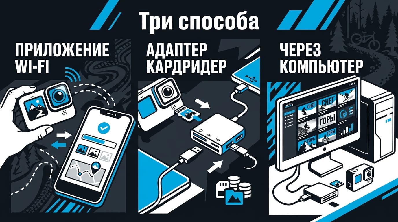 Как скинуть видео с GoPro на iPhone: три рабочих способа — фото 1
