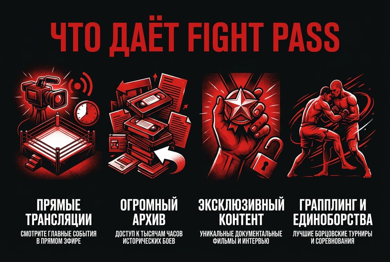 Как оплатить UFC из России в 2026 году: подписку Fight Pass без зарубежной карты — фото 1