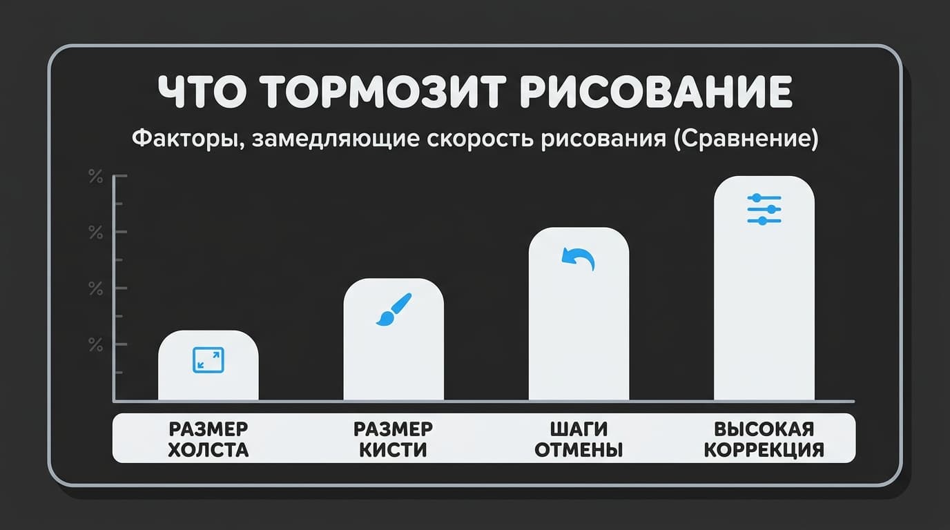 Как включить стабилизацию в Clip Studio Paint на мышке и убрать дрожащие линии — фото 5