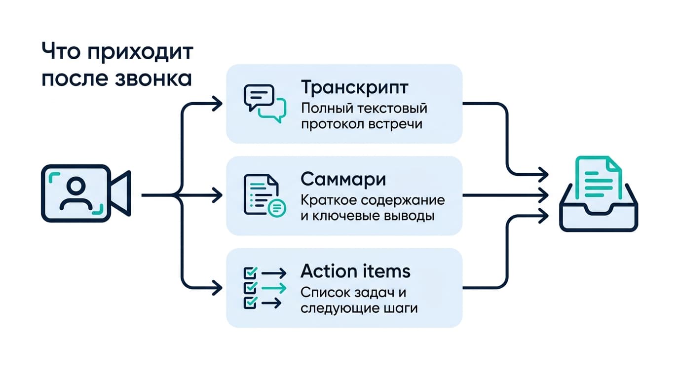 Саммари и action items в Fathom: как получить их после каждого звонка — фото 1