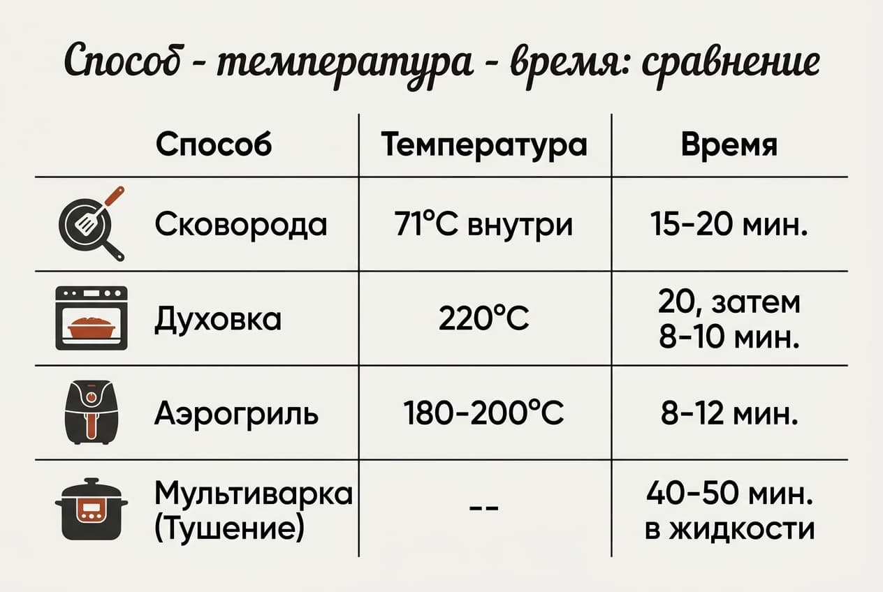 Как готовить замороженные котлеты: 4 способа с таймингами — фото 2