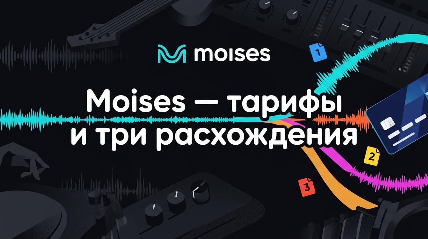 Как оплатить Moises из России в 2026 году: справочник по тарифам, лимитам и трём расхождениям