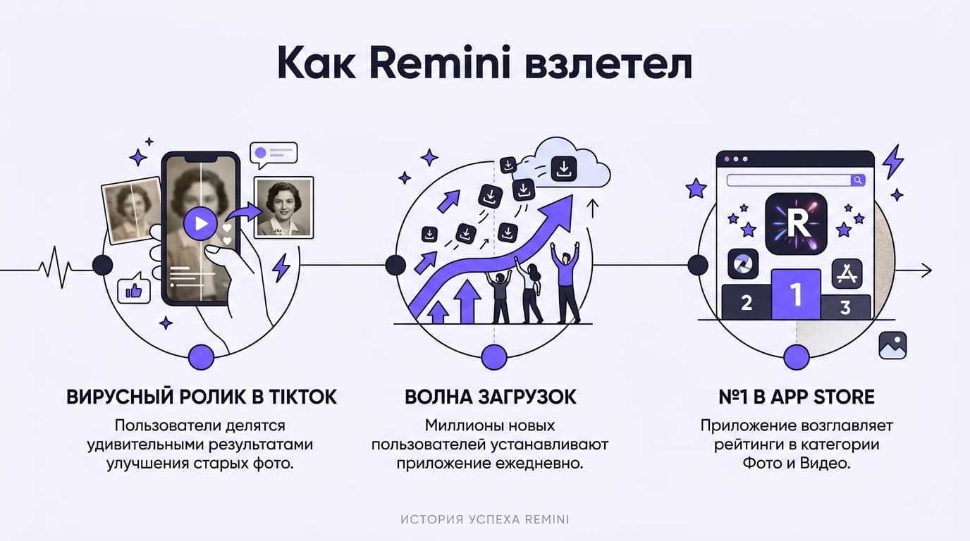Remini снова №1 в App Store: что даёт подписка и стоит ли платить — фото 1