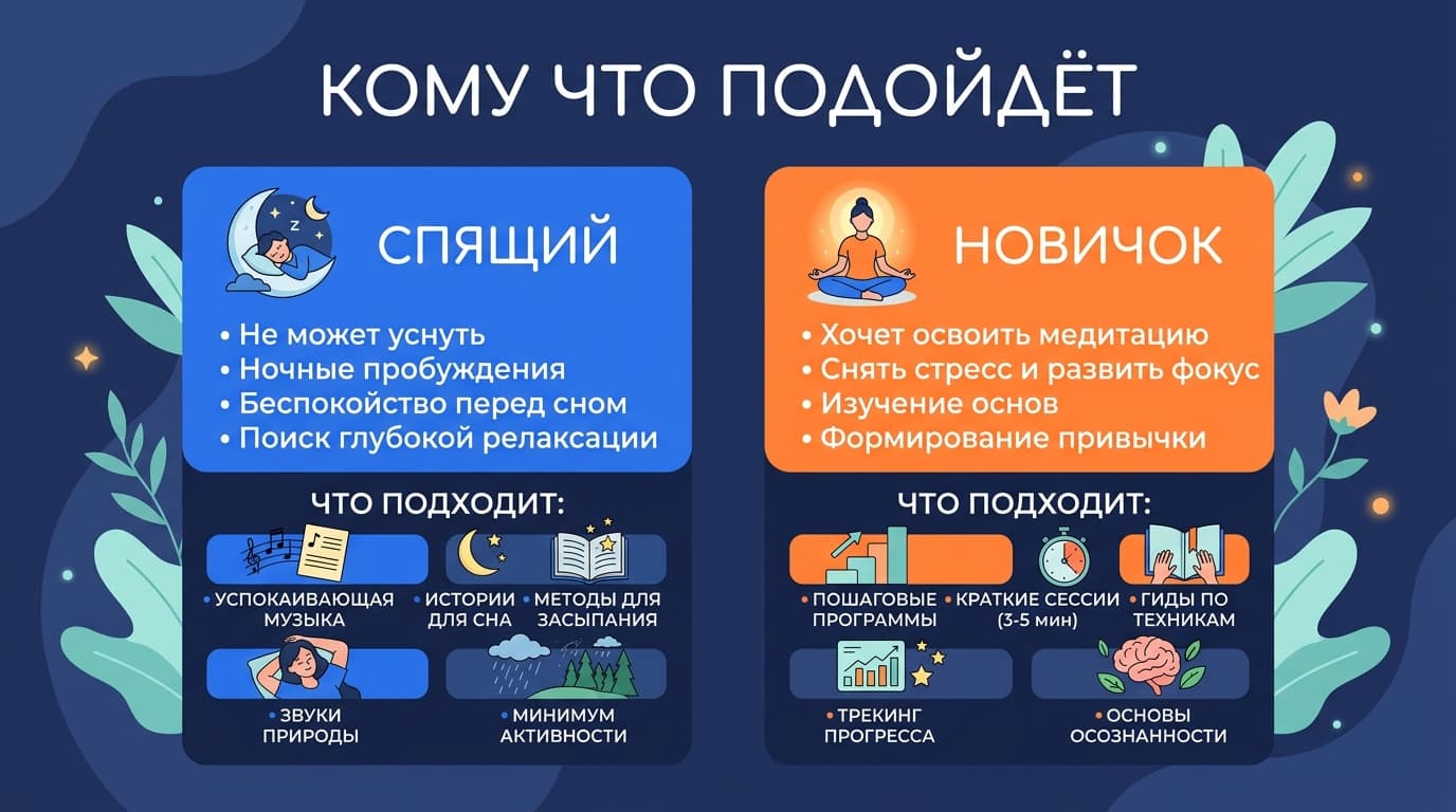 Calm или Headspace: что лучше для сна, медитации и спокойствия — фото 2