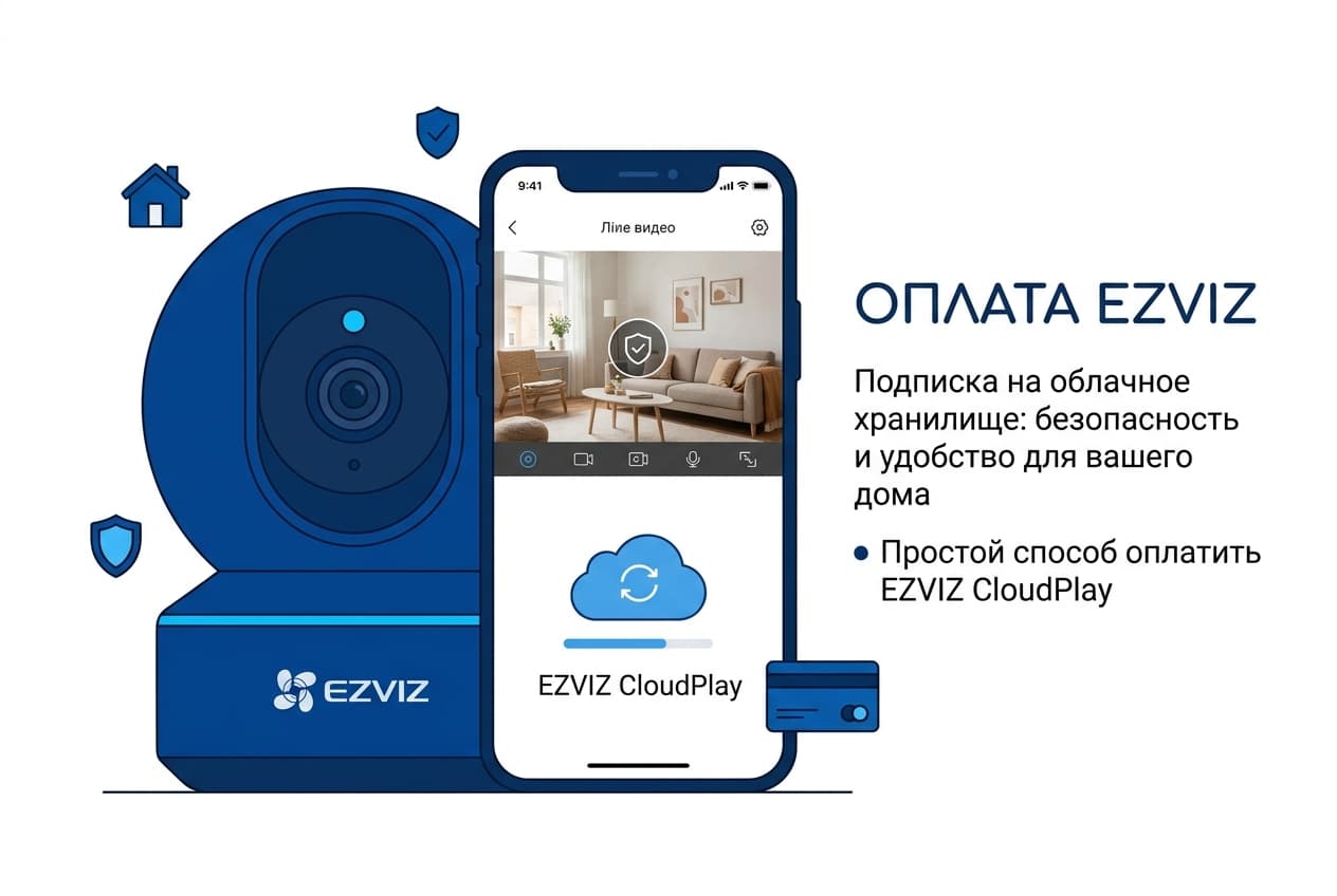 Как оплатить подписку EZVIZ из России в 2026 году