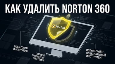 Как удалить Norton 360 с Windows 11 полностью