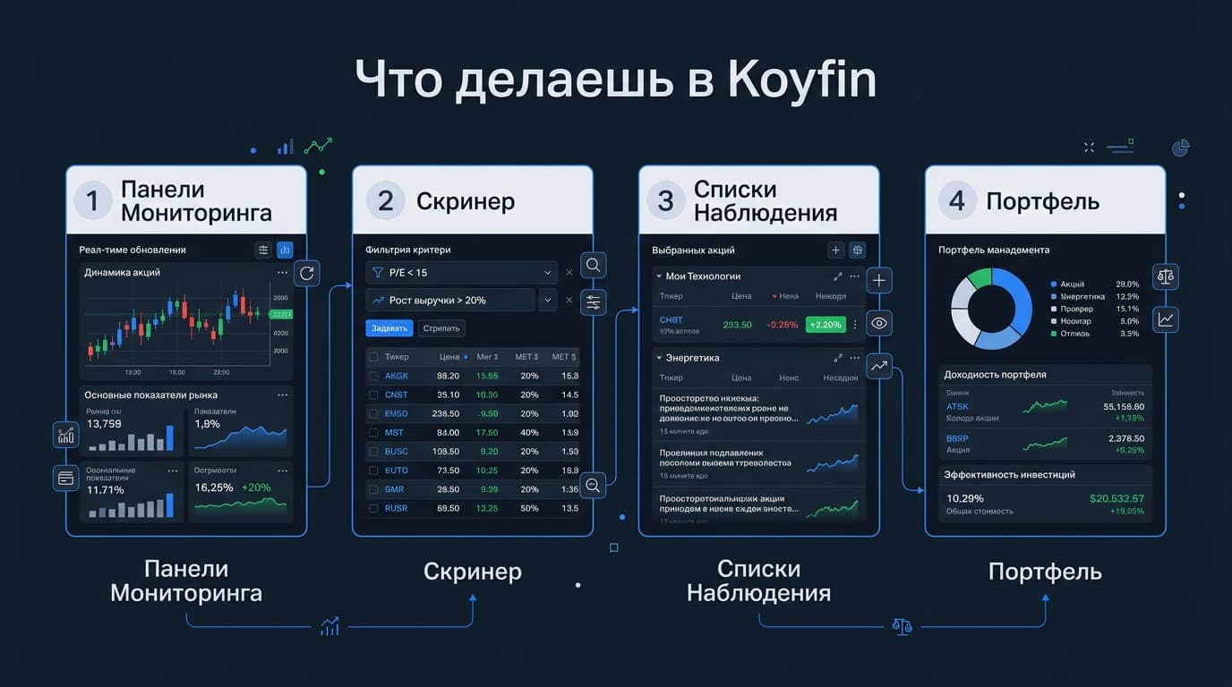 Koyfin привлёк $3 млн на старте: как маленький стартап дорос до полумиллиона инвесторов — фото 4