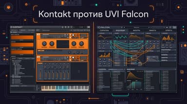 Kontakt против UVI Falcon: что брать сэмплеристу в 2026
