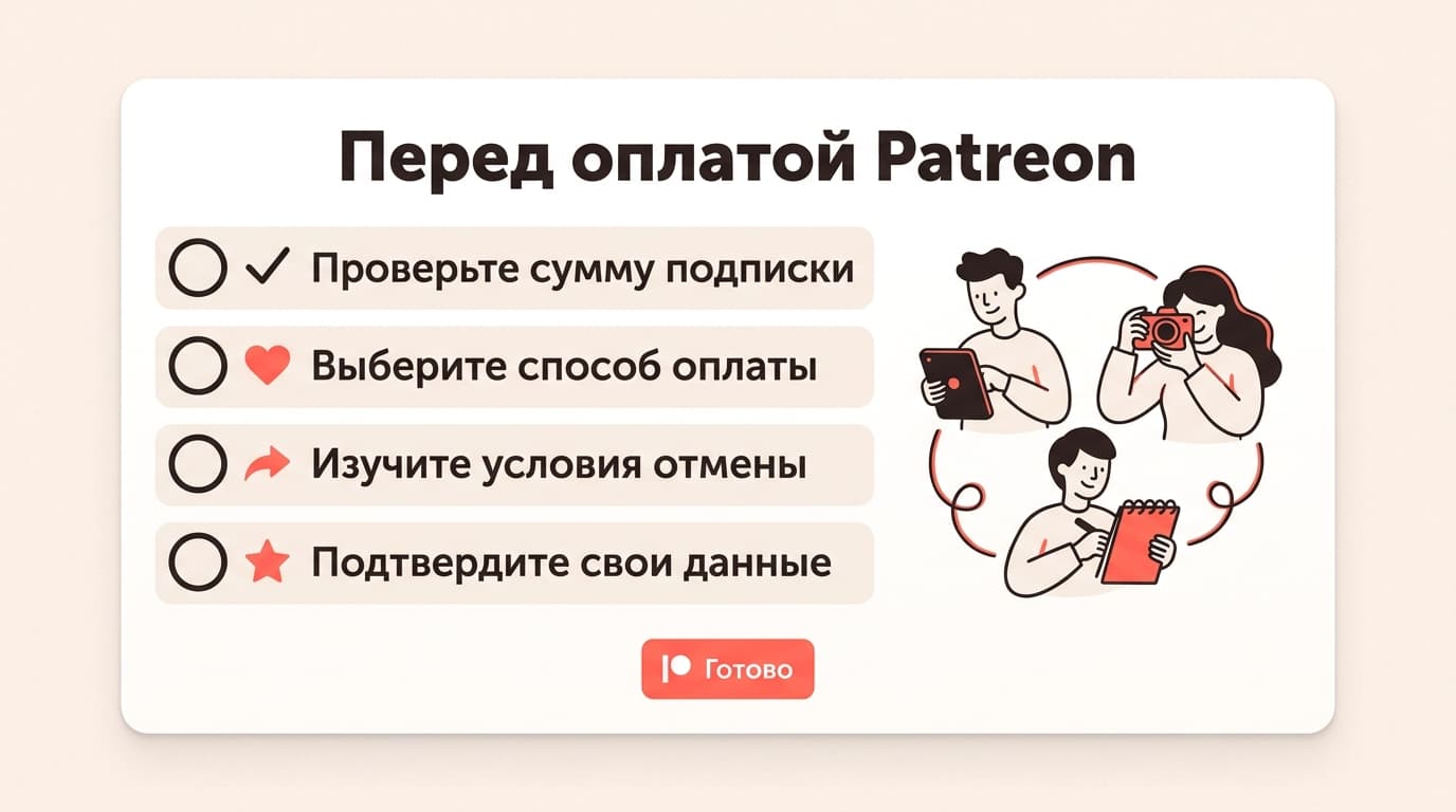 Как оплатить подписку на Patreon в России в 2026 году — фото 5