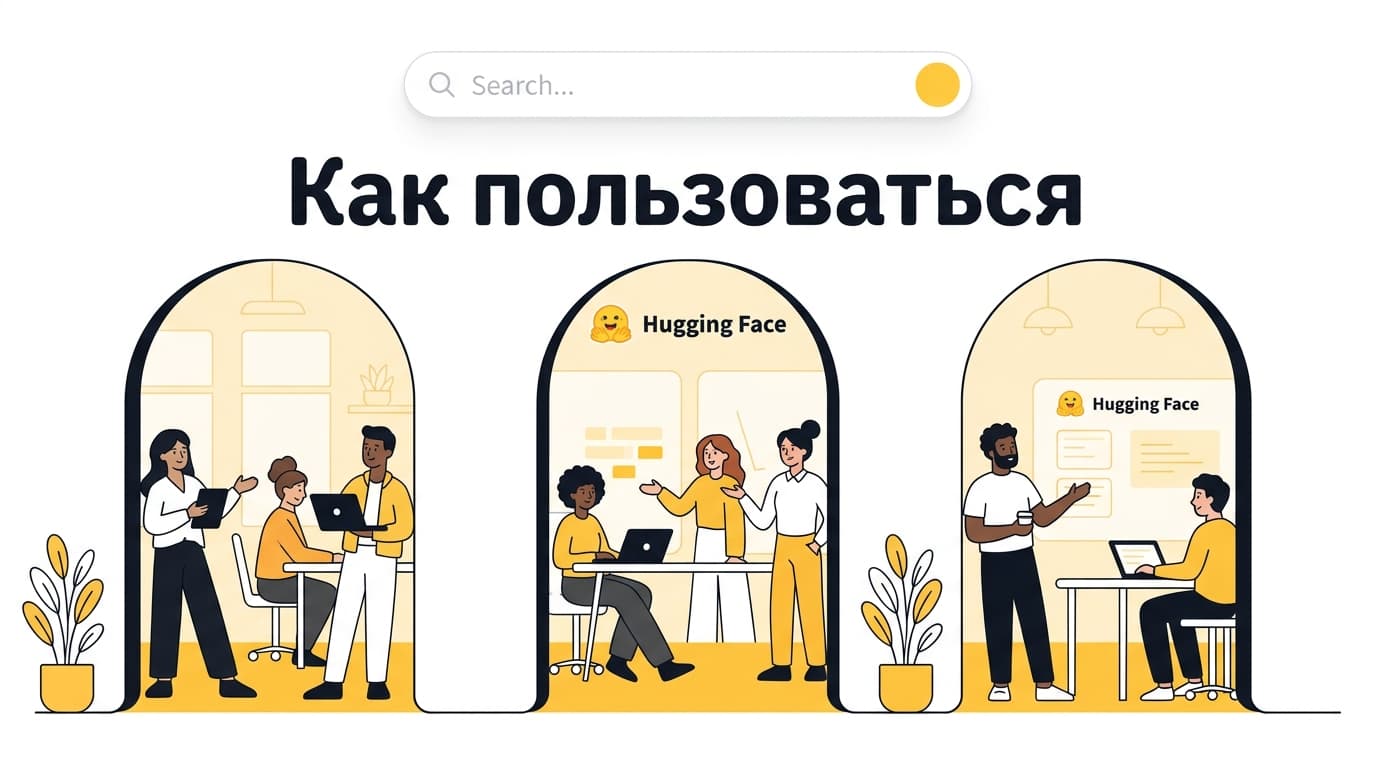 Hugging Face: как пользоваться платформой, если ты только пришёл
