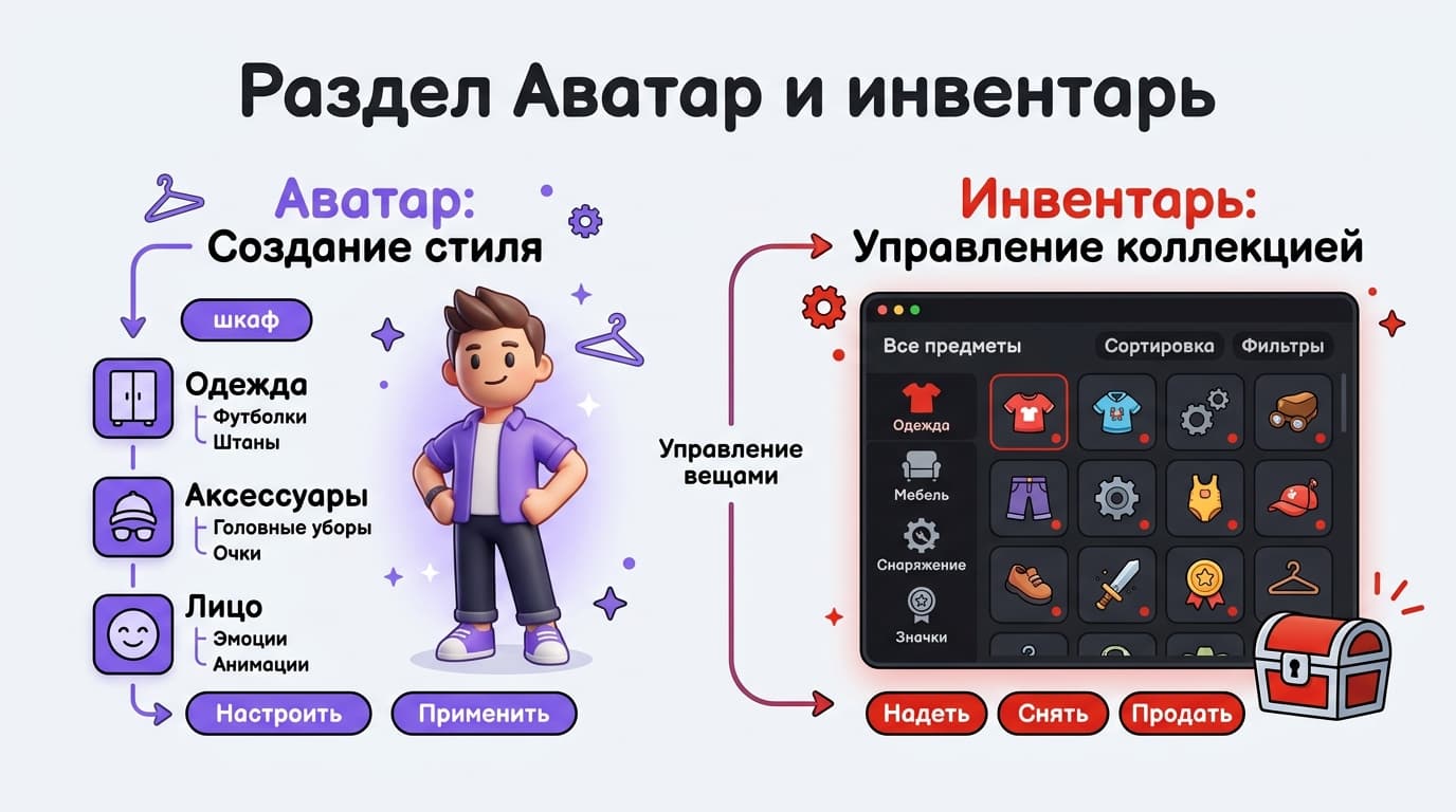 Как одеть персонажа в Roblox: полный разбор для новичка — фото 1
