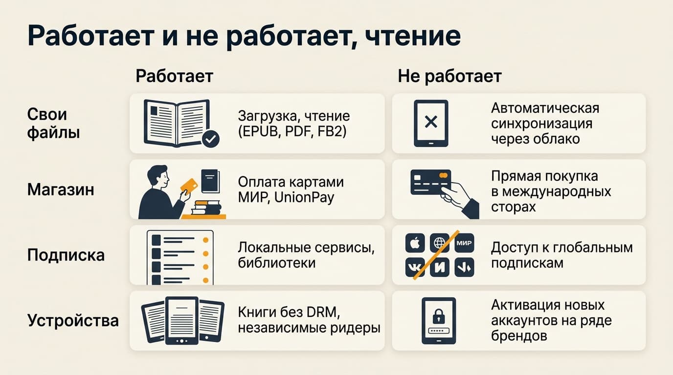 Работает ли киндл в России в 2026 году: что включается, а что уже нет — фото 1