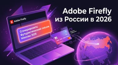 Adobe Firefly из России в 2026 году: разбираемся с тарифами, кредитами и оплатой