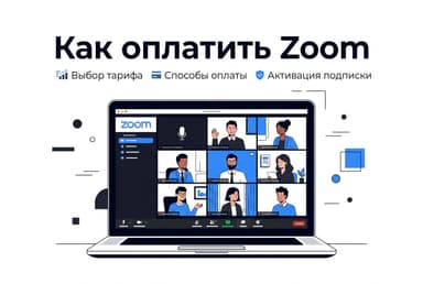 Как оплатить Zoom из России в 2026 году