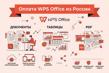 Как оплатить подписку WPS Office из России в 2026 году: без зарубежной карты