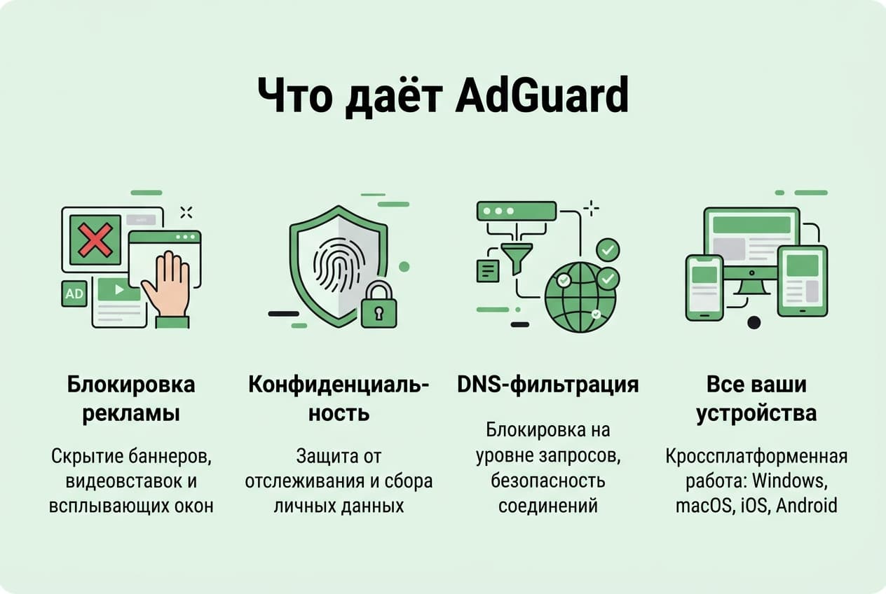 Как оформить подписку AdGuard из России в 2026 году: без зарубежной карты — фото 1