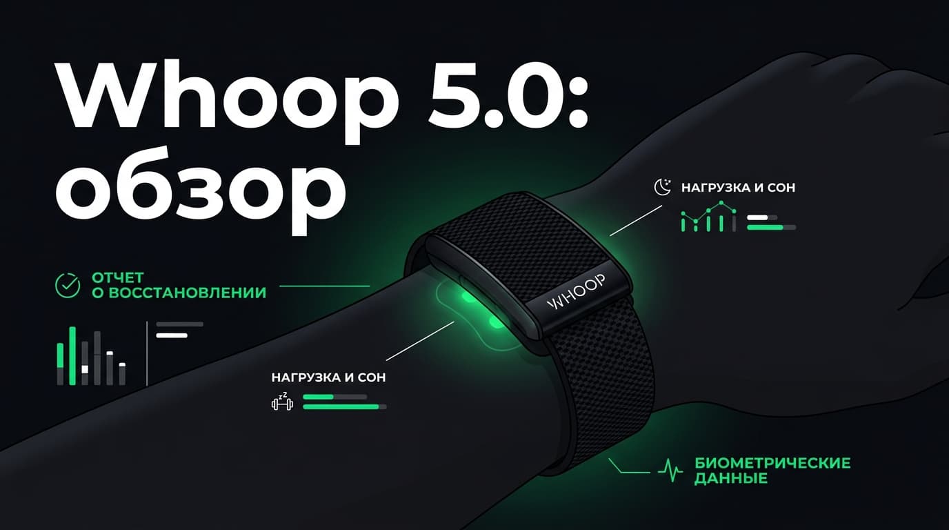 Whoop 5.0 обзор: что нового и почему не всё гладко