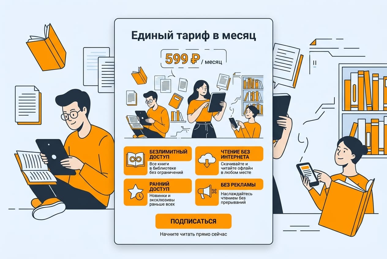 Как оформить подписку Kindle Unlimited из России в 2026 году: без зарубежной карты — фото 2