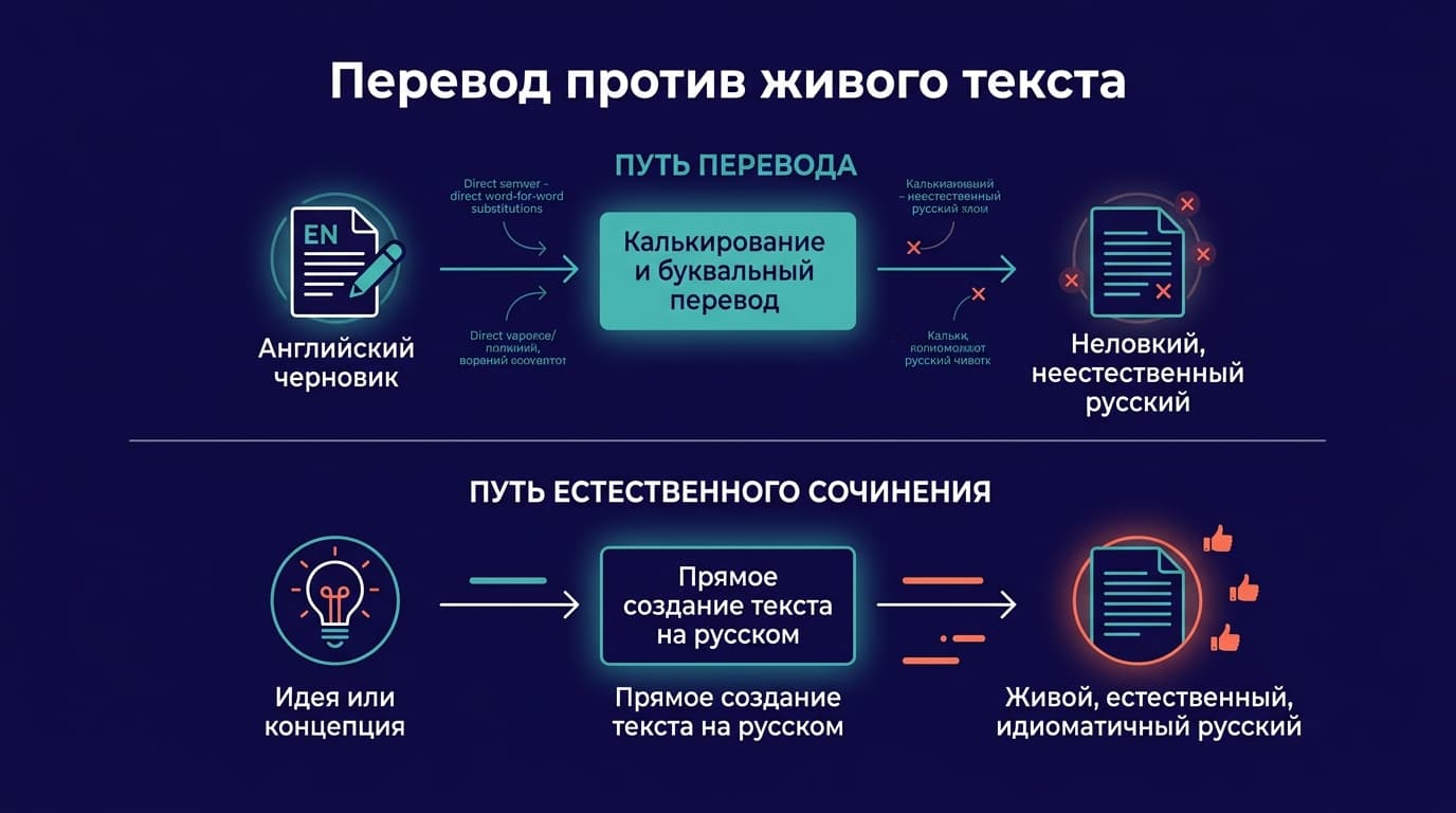 Как заставить Copy.ai писать на русском без «кривизны» — фото 2