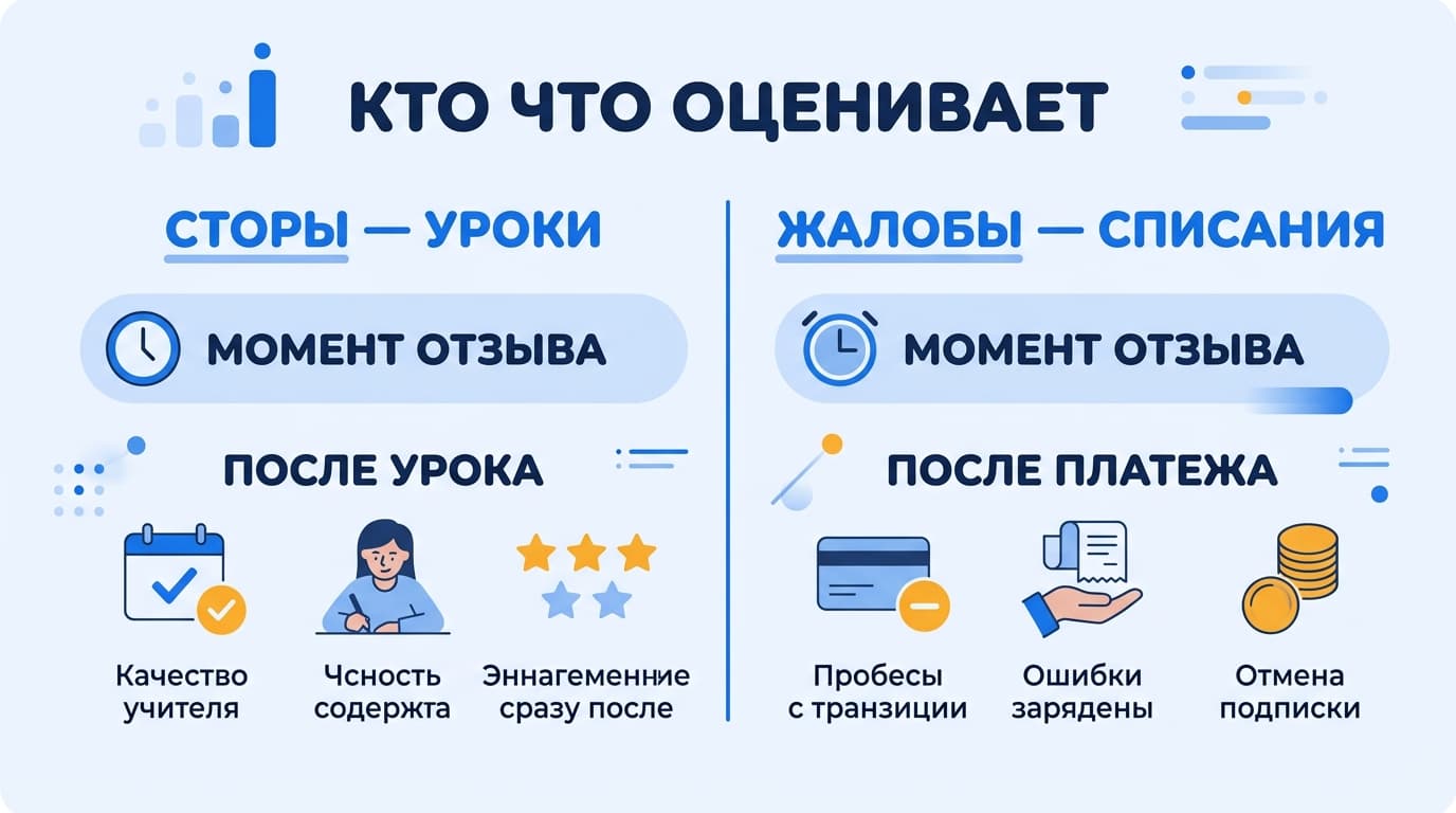 Busuu отзывы: почему в сторах 4,7 звезды, а на жалобных площадках 1,6 — фото 2