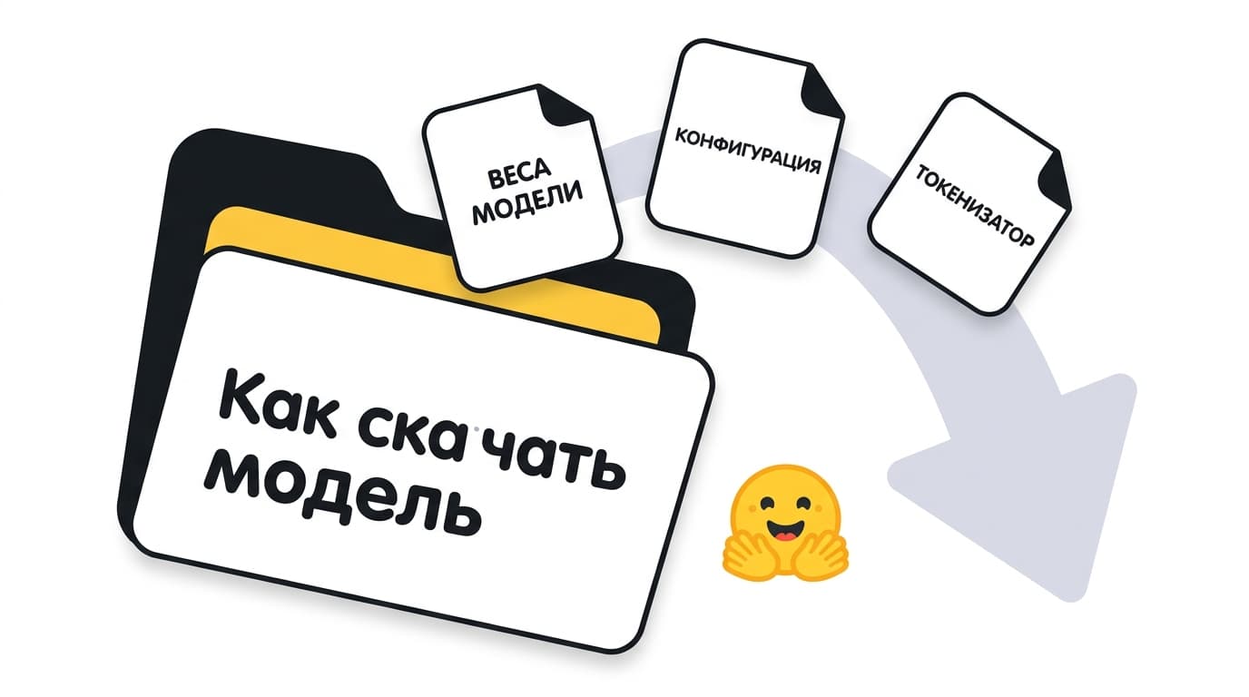 Как скачать модель с Hugging Face: четыре способа и какой выбрать